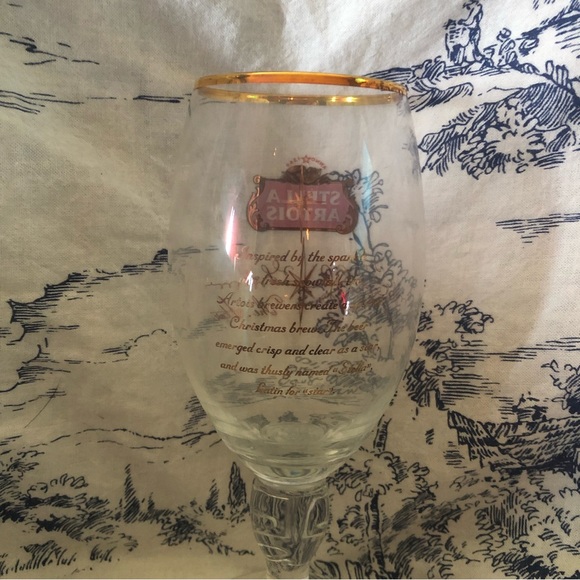 Stella Artois Collectors Edition Chalice Glass 650th Anniversary. - Picture 6 of 7